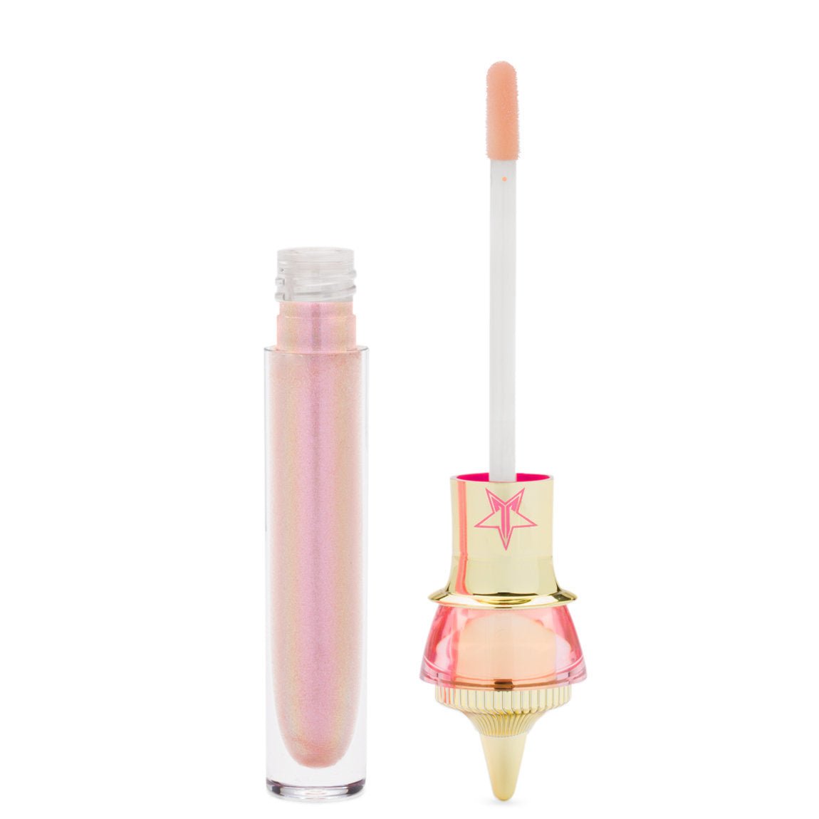 Brillo The Gloss Jeffree Star - Crystal Kiss Acabado Glitter - Cryvel