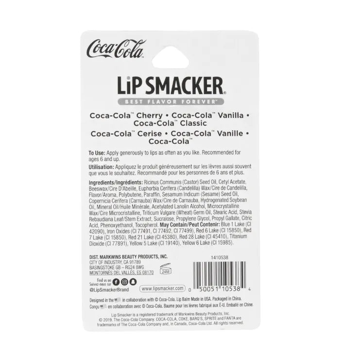 Lipsmacker - CocaCola Trio - Cryvel