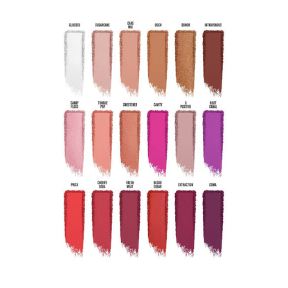 Paleta de sombras Blood Sugar - Jeffree Star Cosmetics - Cryvel